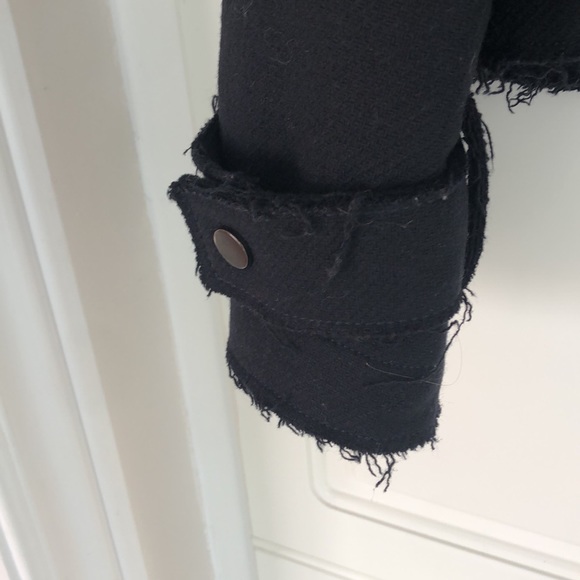 ZARA  Motorcycle Style wool jacket - Picture 7 of 7